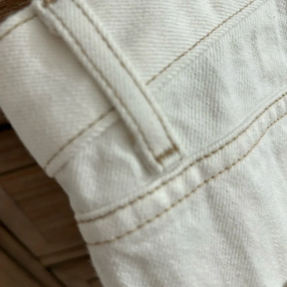 Brand New Imogene + Willie Edie Cream Selvage Denim, fits like size 26/27 - Picture 5 of 12
